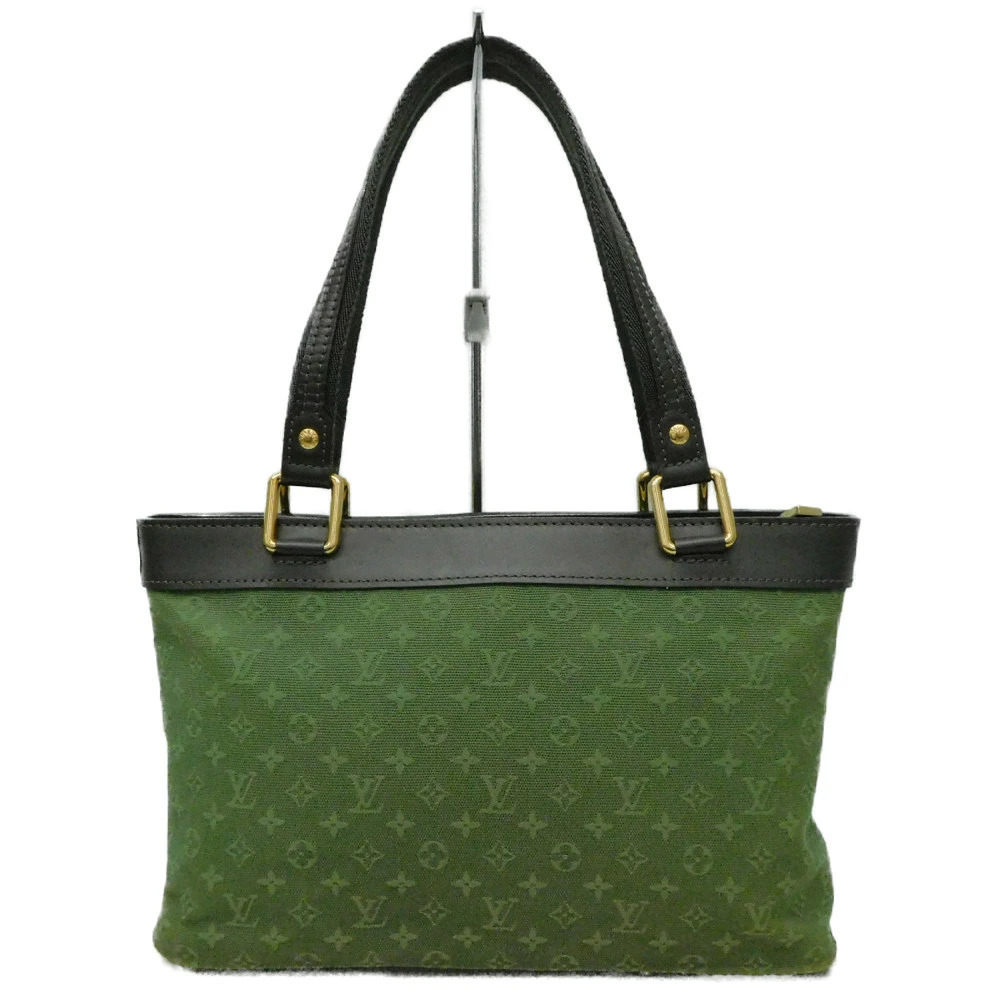 Louis Vuitton Lucille Khaki Green Brown Handbag Monogram